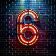 Firefly Create a photorealistic graphic of neon signage that is shaped as the numeral 6 and installe-1