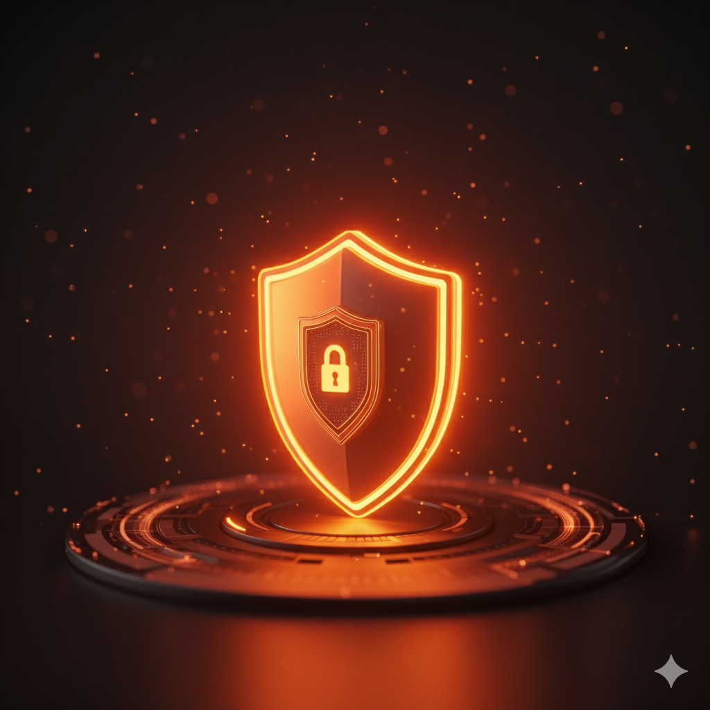 Glowing shield